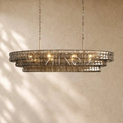 Ghiacci Oval Chandelier - Zelno