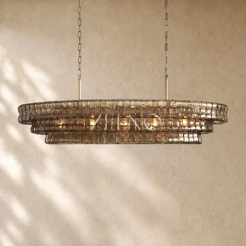 Ghiacci Oval Chandelier - Zelno