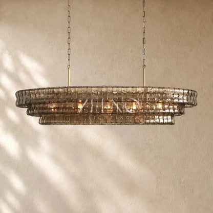 Ghiacci Oval Chandelier - Zelno
