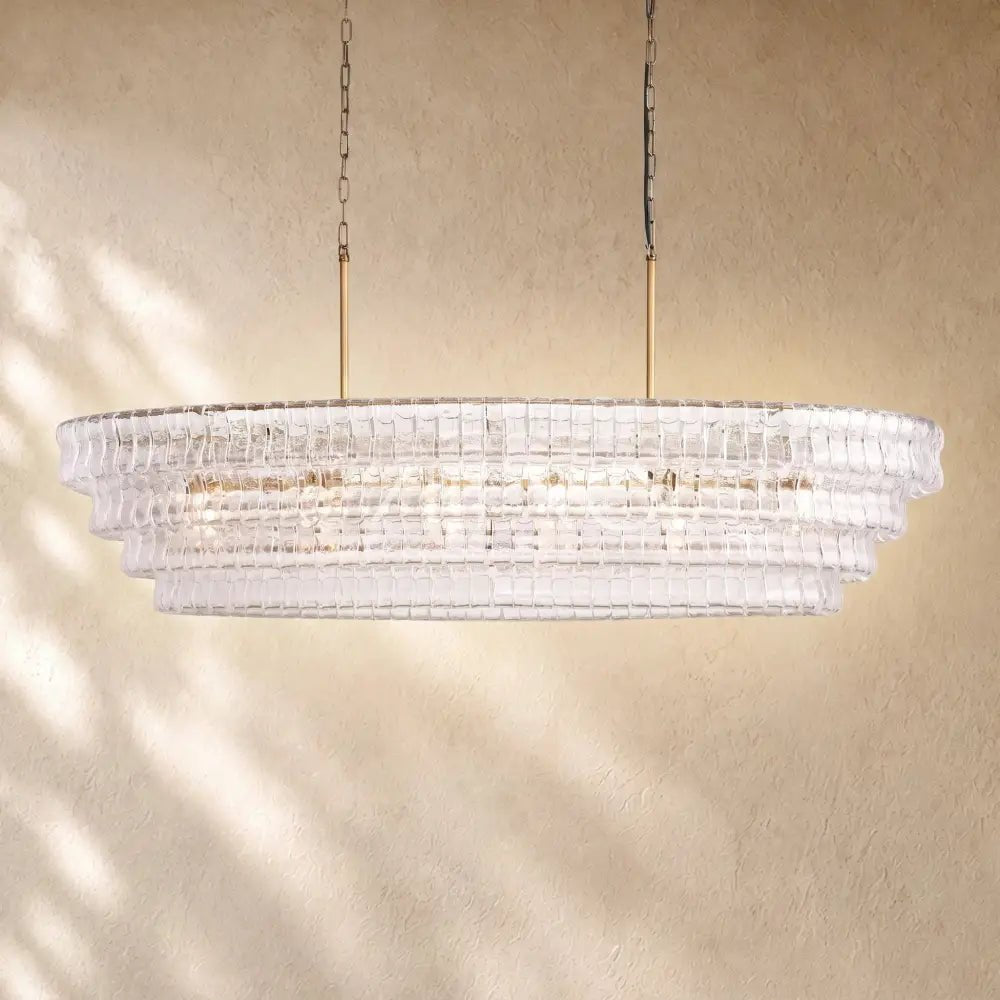Ghiacci Oval Chandelier - Zelno