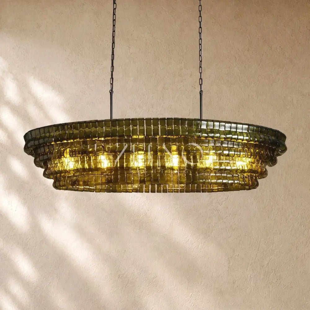 Ghiacci Oval Chandelier - Zelno