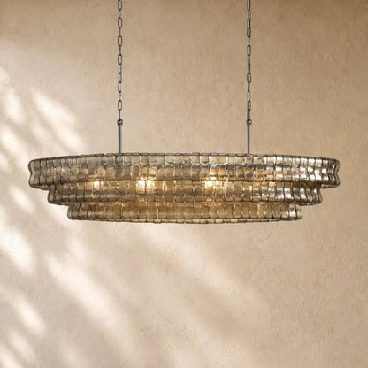 Ghiacci Oval Chandelier - Zelno