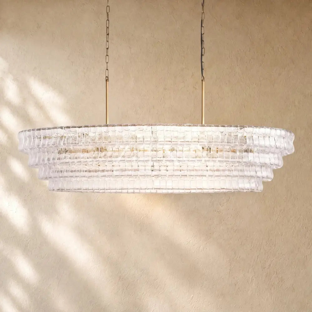 Ghiacci Oval Chandelier - Zelno