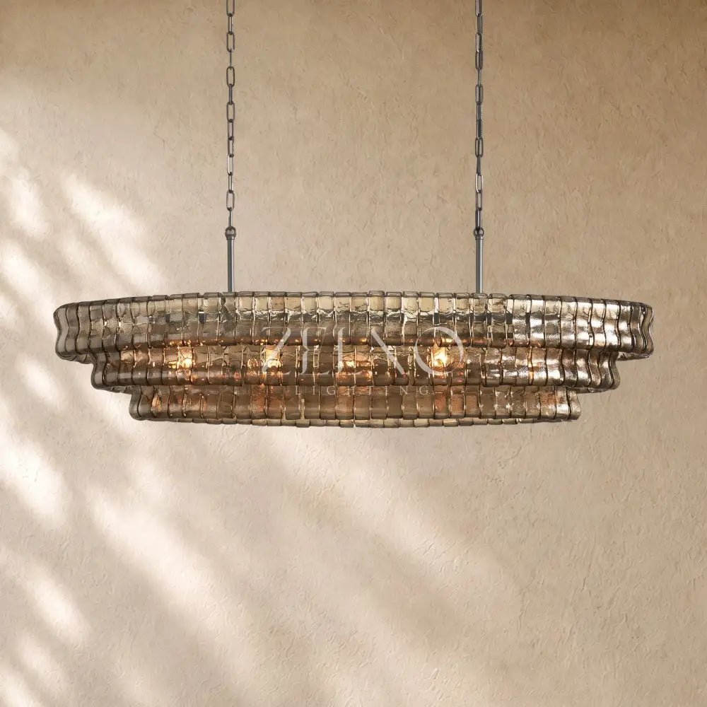 Ghiacci Oval Chandelier - Zelno