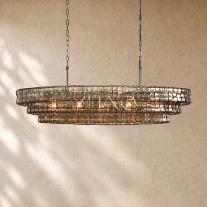 Ghiacci Oval Chandelier - Zelno