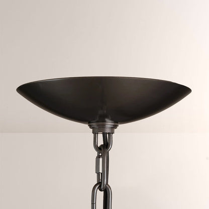 Ghiaccia Glass Round Chandelier - Zelno Lighting