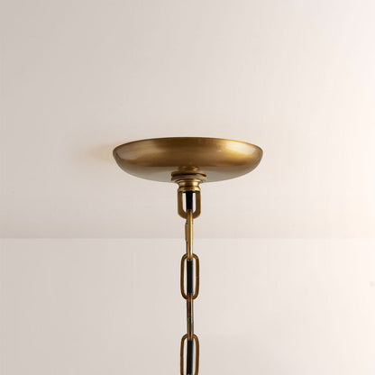 Ghiaccia Glass Round Chandelier - Zelno Lighting