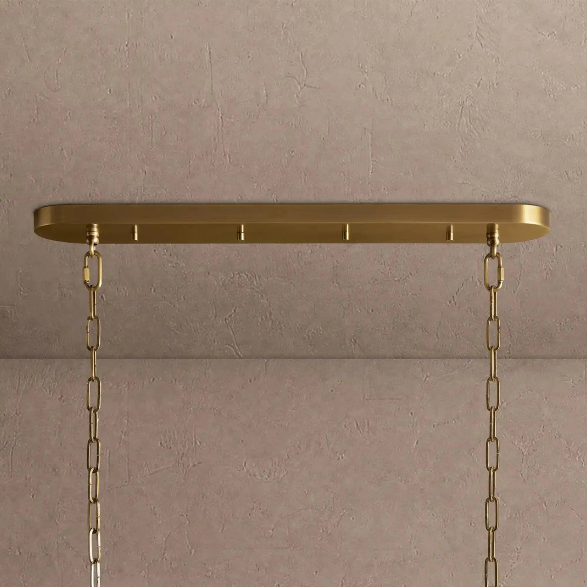 Ghiaccio Glass Oval Chandelier 54''65'' - Zelno Lighting