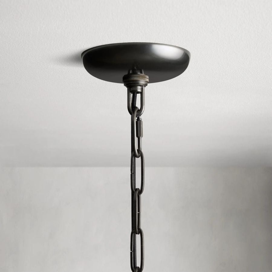 Ghiaccio Round Glass Chandelier - zelnolighting