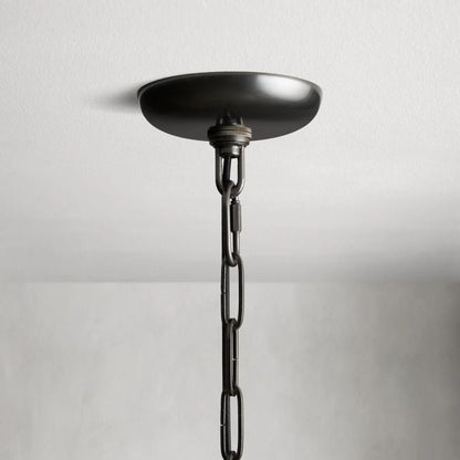 Ghiaccio Round Glass Chandelier - zelnolighting
