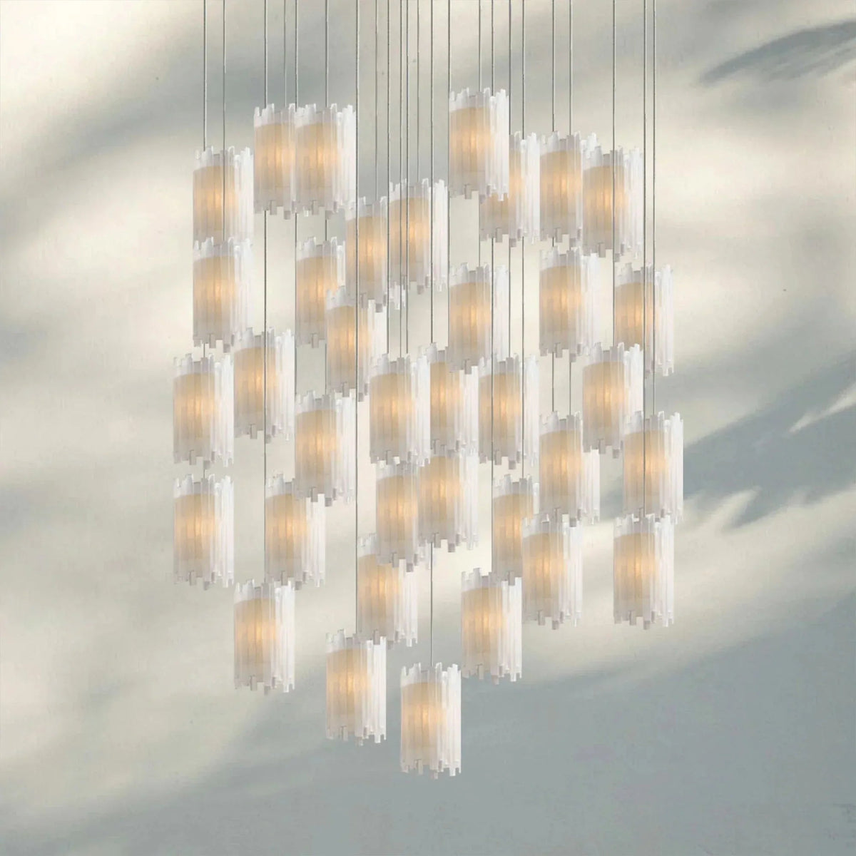 Giana Round Chandelier 15/36 Light - Zelno Lighting
