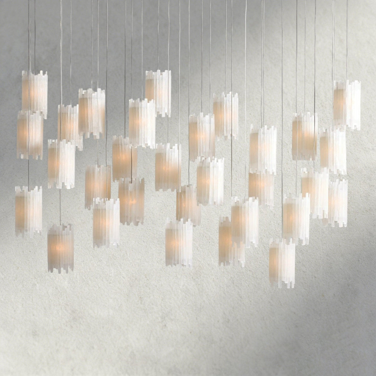 Gianna Rectangular Chandelier - Zelno