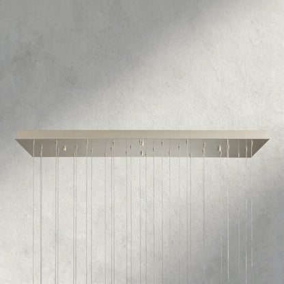 Gianna Rectangular Chandelier - Zelno