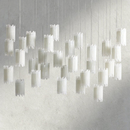 Gianna Rectangular Chandelier - Zelno