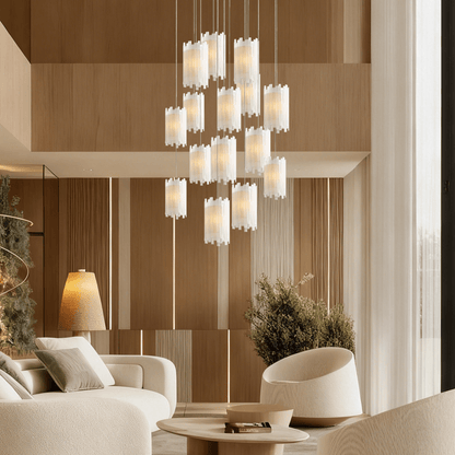 Gianna Round Chandelier 15/36 Light - Zelno