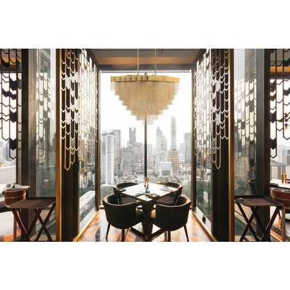 Gildora Linear Chandelier - Zelno Lighting