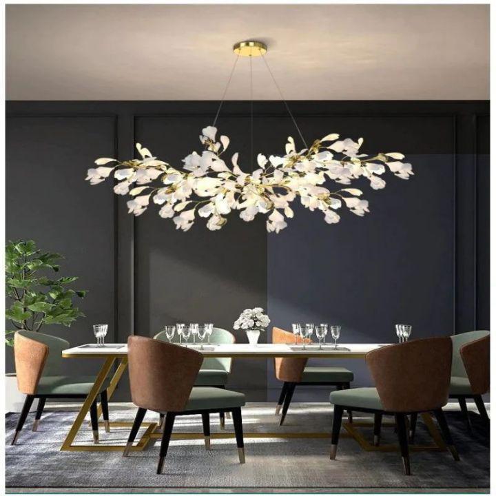 Ginkgo Branch Chandelier - Zelno Lighting