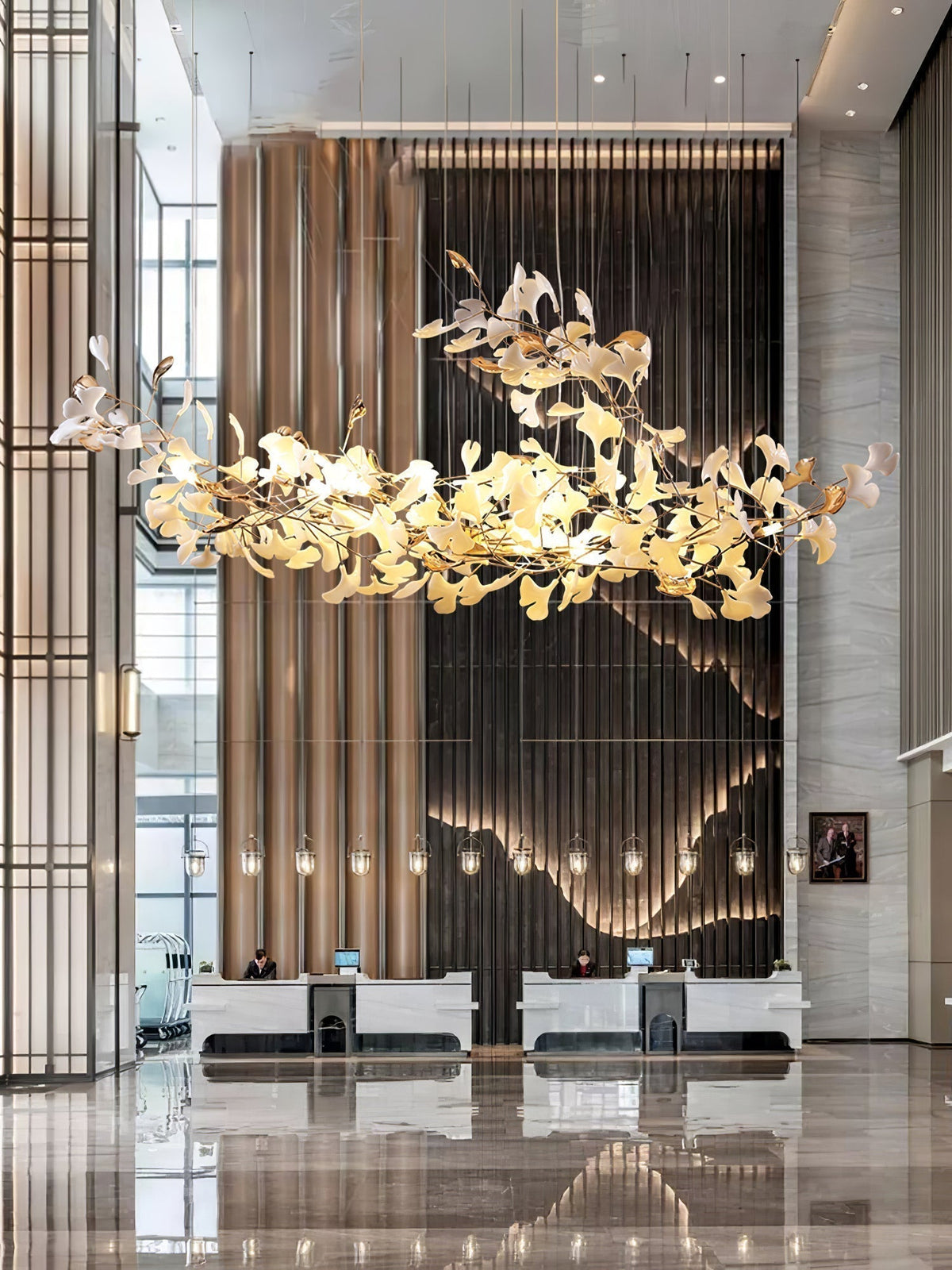 Ginkgo Cloud Chandelier - Zelno Lighting