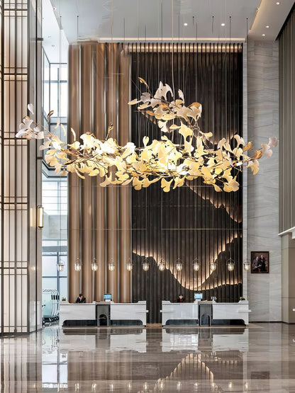 Ginkgo Cloud Chandelier - Zelno Lighting