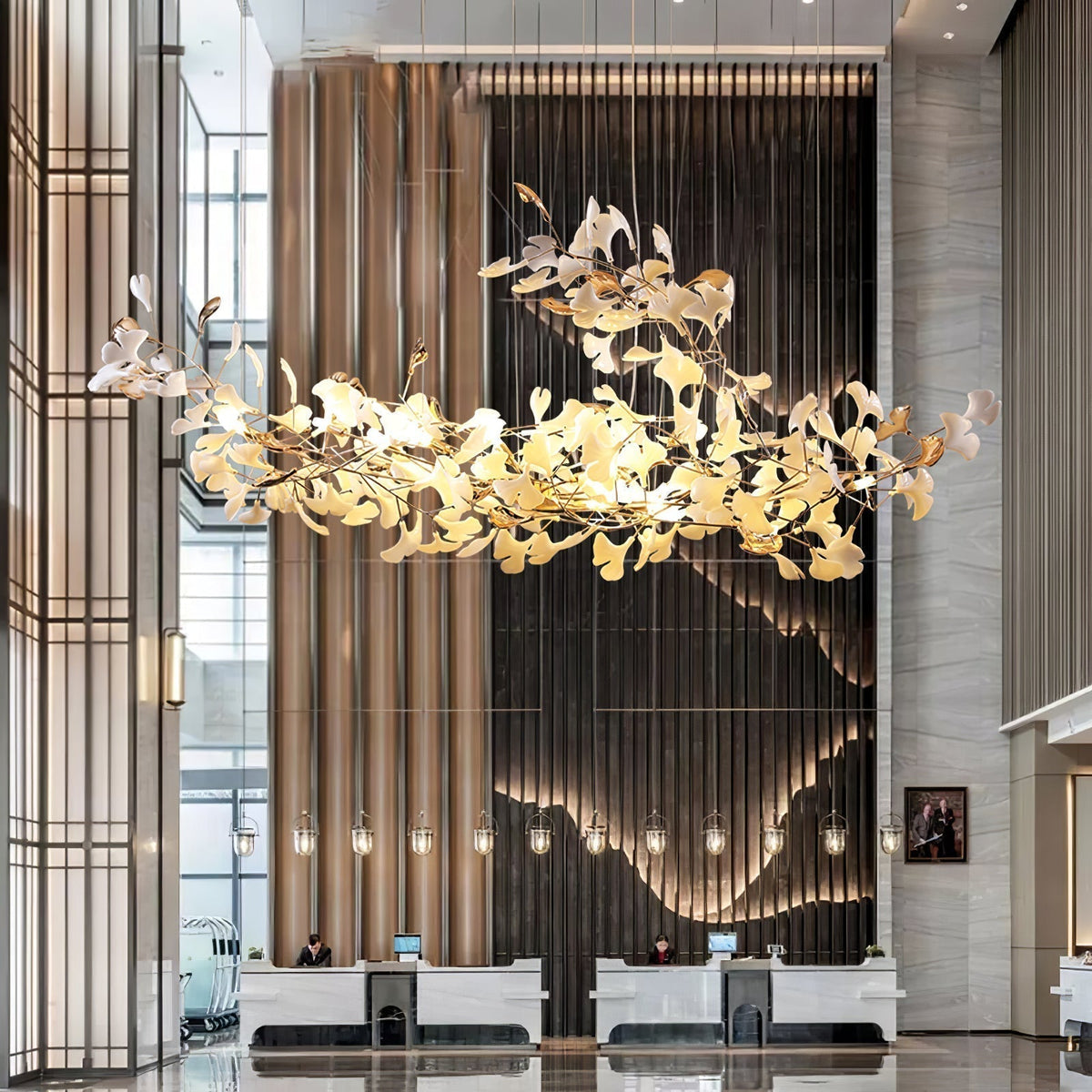 Ginkgo Cloud Chandelier - Zelno Lighting