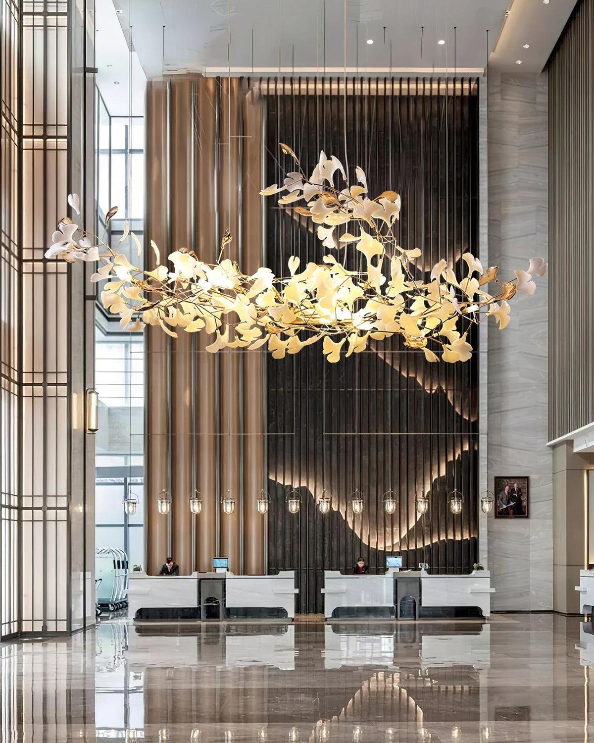 Ginkgo Cloud Chandelier - Zelno Lighting