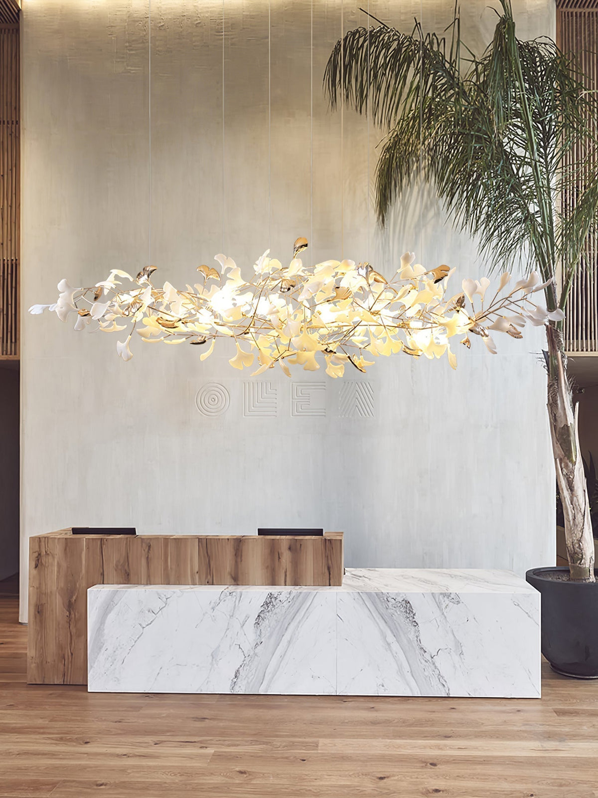 Ginkgo Cloud Chandelier - Zelno Lighting