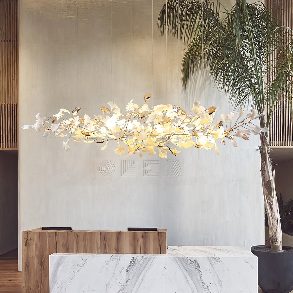 Ginkgo Cloud Chandelier - Zelno Lighting