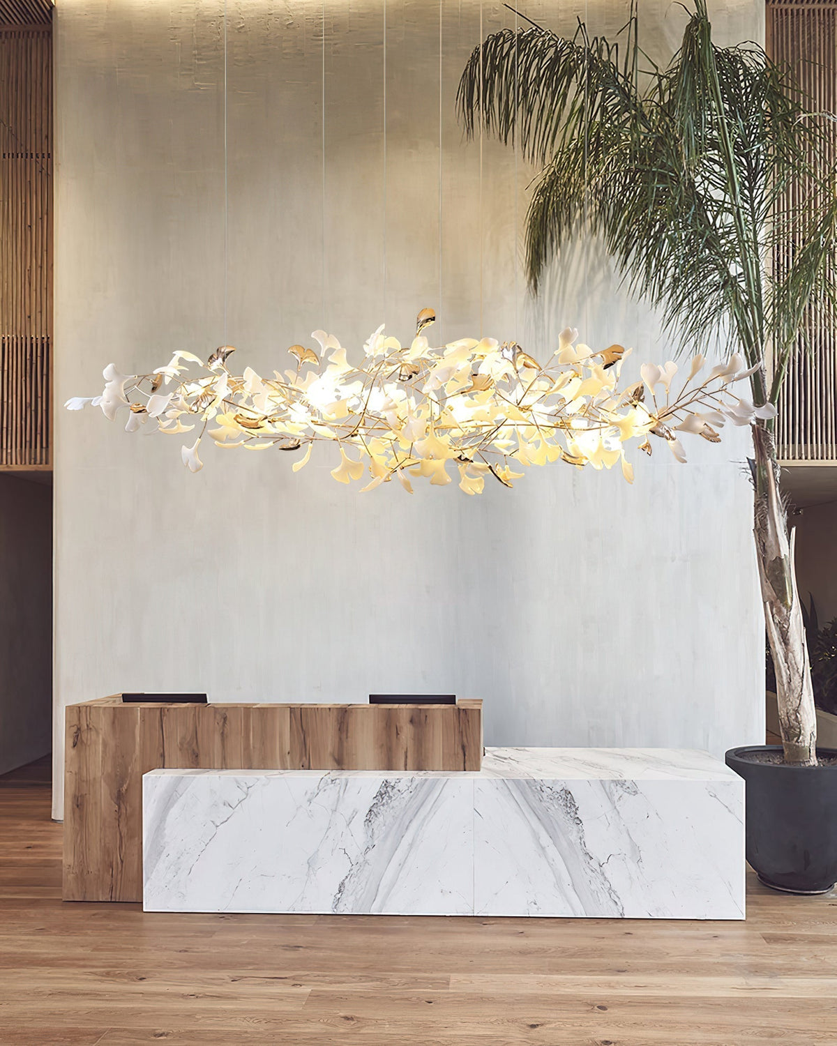Ginkgo Cloud Chandelier - Zelno Lighting