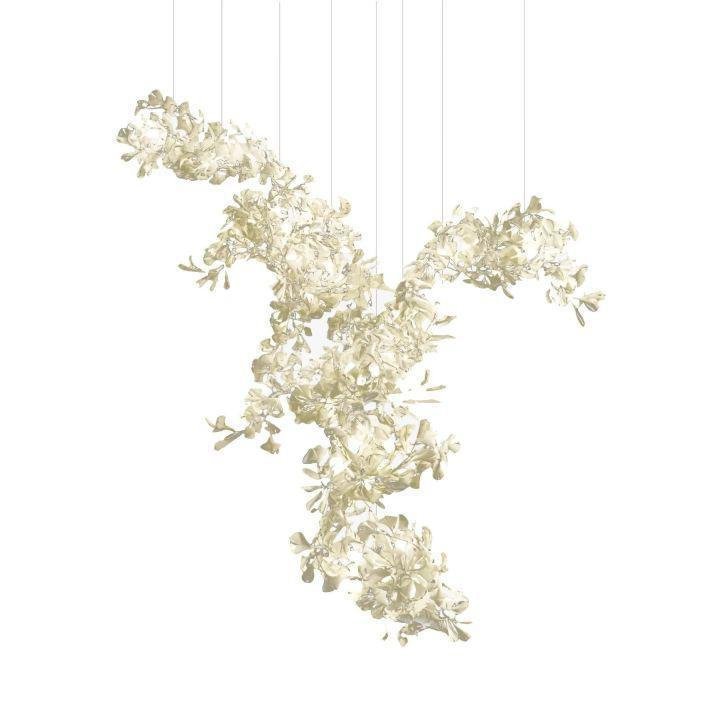 Ginkgo Combination Chandelier - Zelno Lighting
