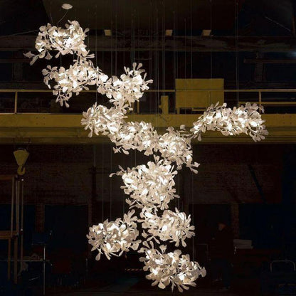 Ginkgo Combination Chandelier - Zelno Lighting