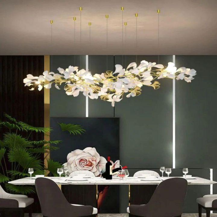 Ginkgo D Branch Chandelier - Zelno Lighting