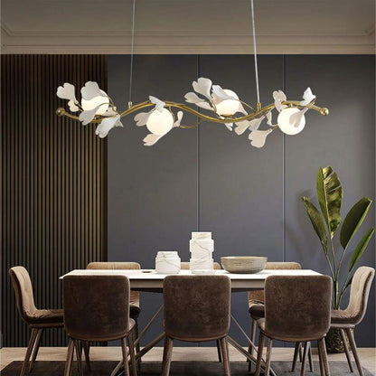 Ginkgo Glass Chandelier - Zelno Lighting