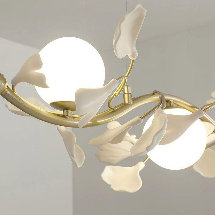 Ginkgo Glass Chandelier - Zelno Lighting