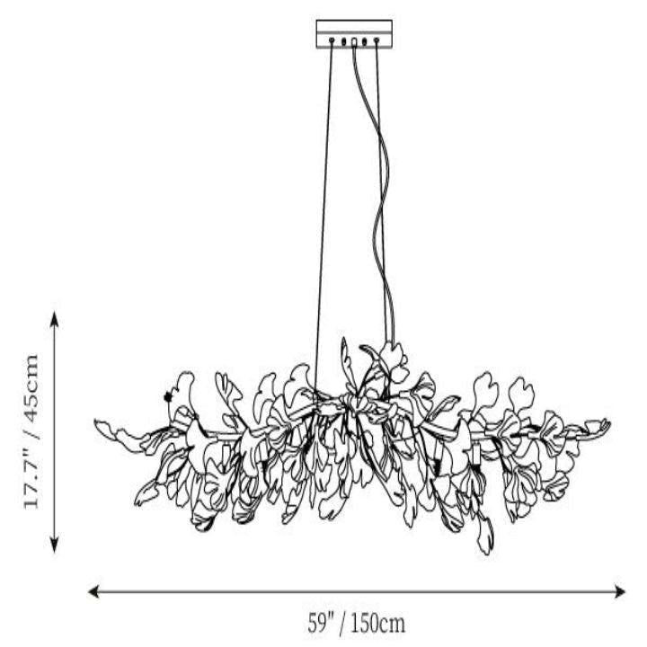 Ginkgo Luxury Chandelier Style C - Zelno Lighting