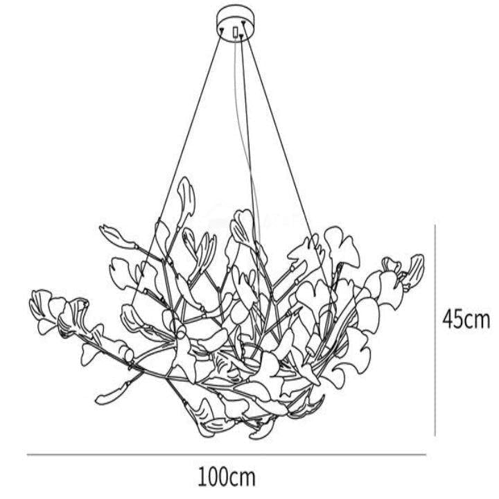 Ginkgo Luxury Chandelier Style D - Zelno Lighting