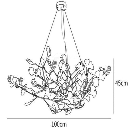 Ginkgo Luxury Chandelier Style D - Zelno Lighting