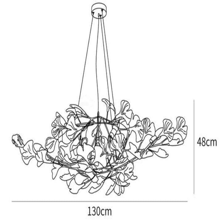 Ginkgo Luxury Chandelier Style D - Zelno Lighting