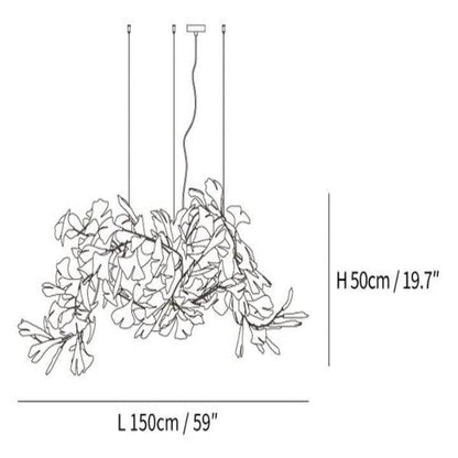 Ginkgo Luxury Chandelier Style G - Zelno Lighting