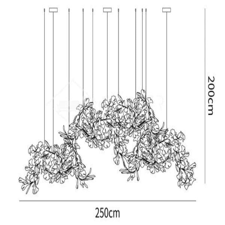 Ginkgo Luxury Chandelier Style H - Zelno Lighting