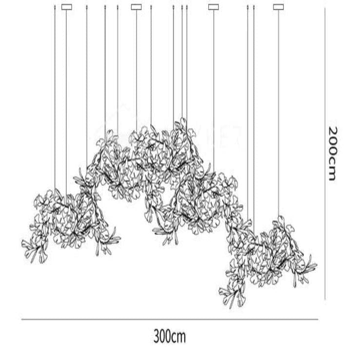 Ginkgo Luxury Chandelier Style H - Zelno Lighting