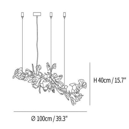 Ginkgo Luxury Chandelier Style I - Zelno Lighting