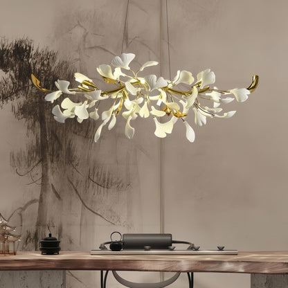 Ginkgo Luxury Linear Chandelier Style C - Zelno Lighting