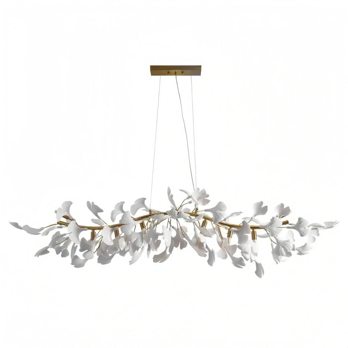 Ginkgo Luxury Linear Chandelier Style C - Zelno Lighting