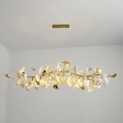 Ginkgo Luxury Linear Chandelier Style C - Zelno Lighting