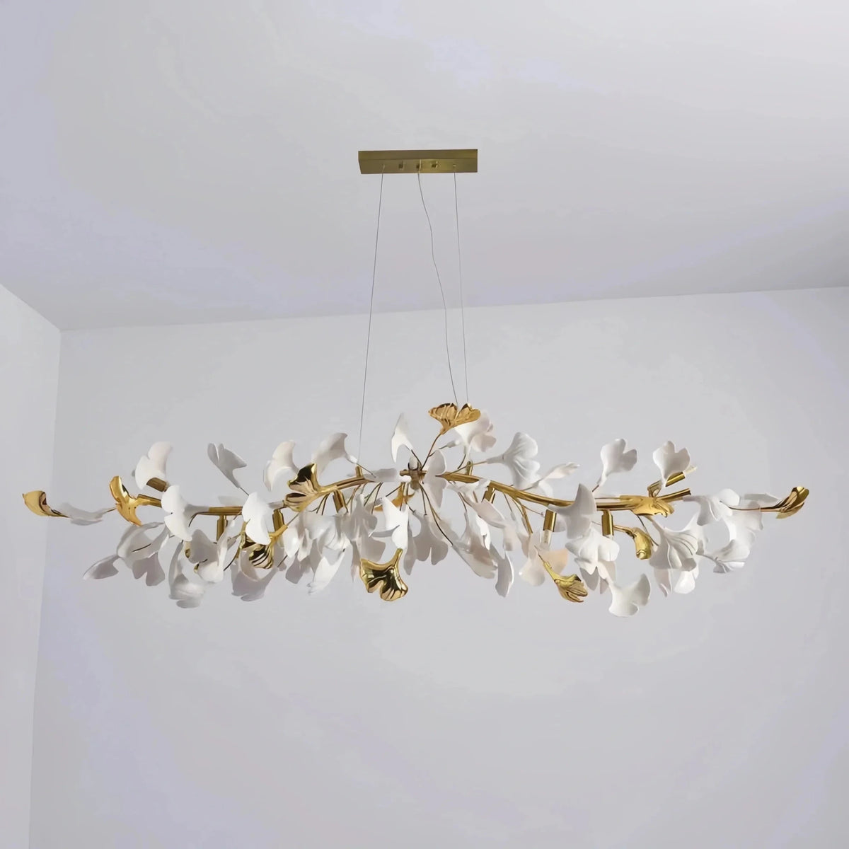 Ginkgo Luxury Linear Chandelier Style C - Zelno Lighting