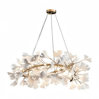 Ginkgo Round Chandelier - Zelno Lighting