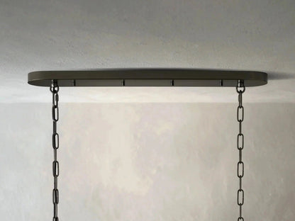 Giorgio Oval Chandelier - Zelno Lighting