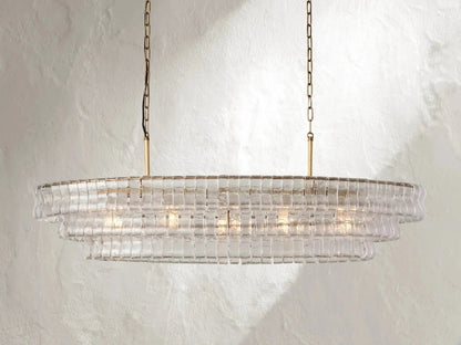 Giorgio Oval Chandelier - Zelno Lighting