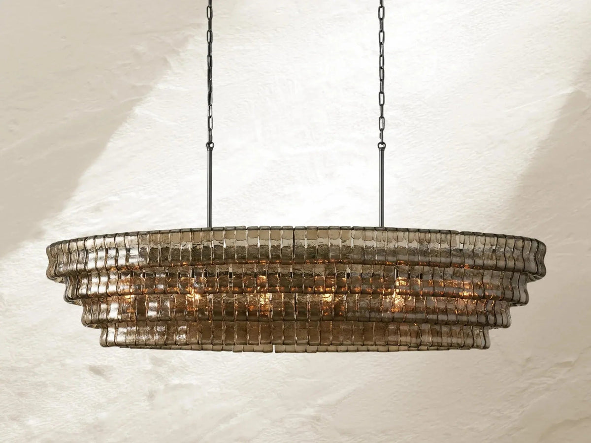 Giorgio Oval Chandelier - Zelno Lighting