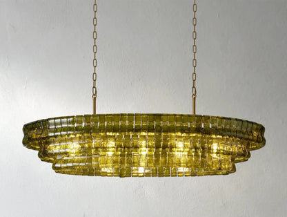 Giorgio Oval Chandelier - Zelno Lighting